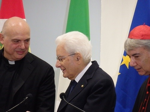IL PRESIDENTE DELLA REPUBBLICA, SERGIO MATTARELLA, ALL’ INAUGURAZIONE DELL’ANNO ACCADEMICO DELLA PFTIM